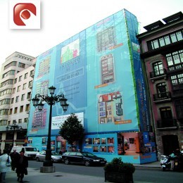 Fachada Malla Mesh